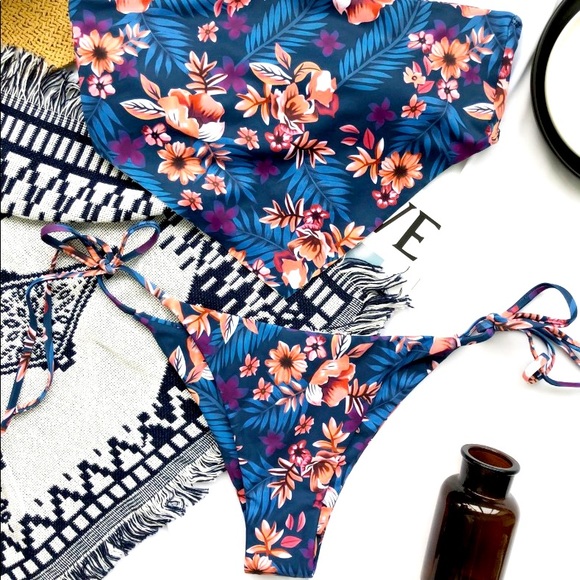 NWOT 2 pcs strapless set bikini - Picture 4 of 9